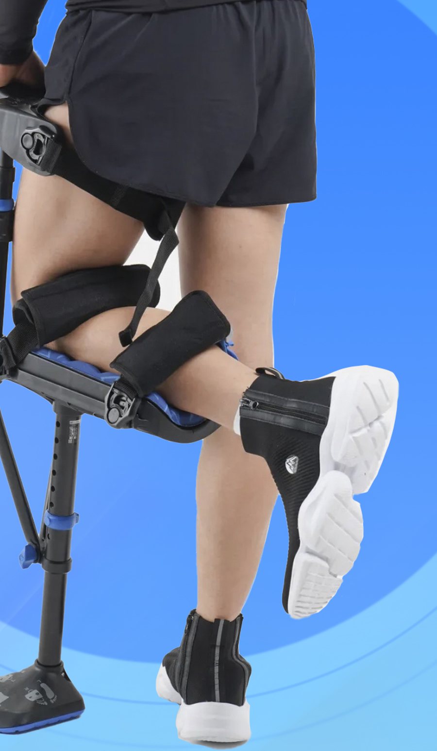 Аренда костыля iWalk 3.0 в Санкт-Петербурге — крепление на голень, опора под колено